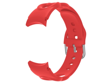 Correa de Silicona liberación rápida 20mm para Samsung Galaxy Watch4 40mm/44mm/Watch4 Classic 42mm/46mm - tinto