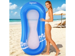 Hamaca Flotante Para Adultos, Sofá Inflable, Apto Para Piscinas, Playas Y Mar, Color Azul Oscuro. Siurn