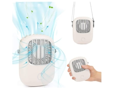 Mini Ventilador de Bolsillo Portátil ENZON USB Blanco