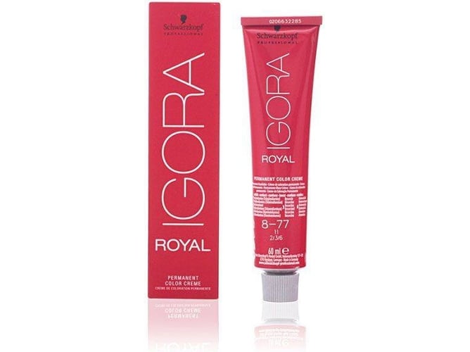 Tinte de Cabello SCHWARZKOPF Igora Royal 8-77 (60ml)