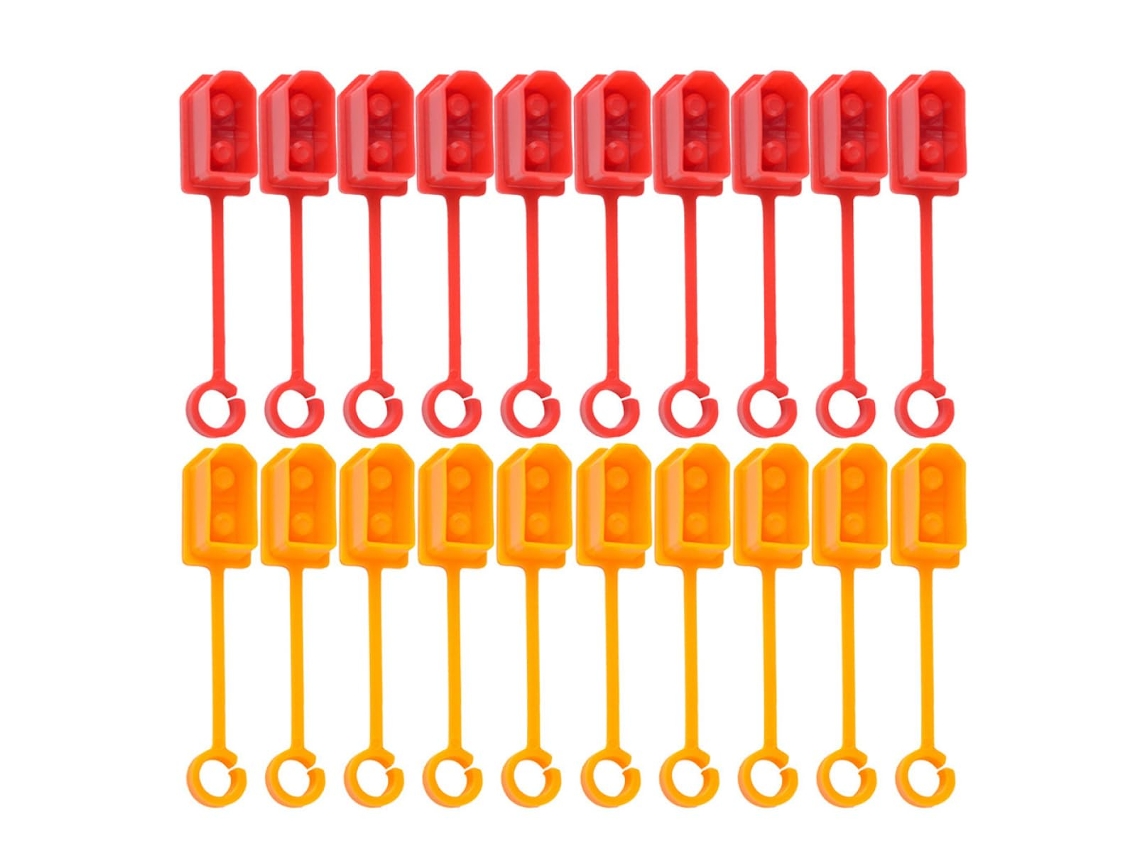 40 Tapas Protectoras Aislantes Para Conectores Macho/hembra