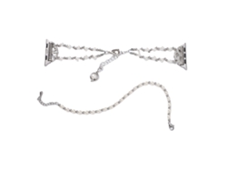 Correa De Pulsera Con Cuentas Para Reloj Apple Watch De 38-49 Mm Para Mujer, Correa Elástica