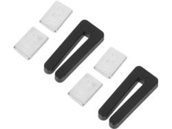 Kit De Equilibrado Para Ventilador De Techo De 6 Piezas: 2 Pesas Metálicas Autoadhesivas De 5 G, 1 Abrazadera