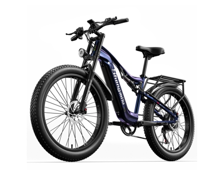 Bicicleta Eléctrica MX03 1000W 17.5Ah 90Km 26Pulgadas 180Kg Lcd SHENGMILO