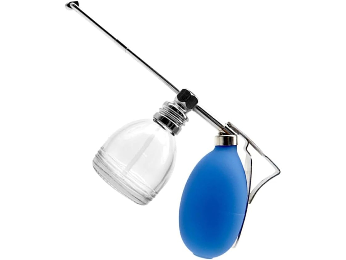 Botella De Vidrio Azul Reutilizable Y Práctica De Ciieeo Para Polvos Cosméticos De Hombre, Para