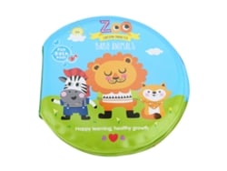 Ats-libro De Baño Para Bebé Resistente A Rasgones Juguete De Ducha Juguete Educativo Temprano Para Bebés (zoo)