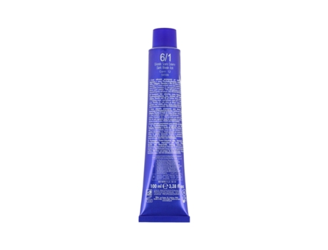 Tinte Permanente INEBRYA Bionic Color Nº 6/1 Dark Blonde Ash 100 ml