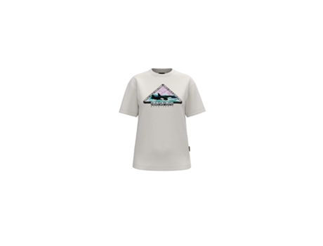 Camiseta de Mujer NAPAPIJRI Montalva Beige (XS)
