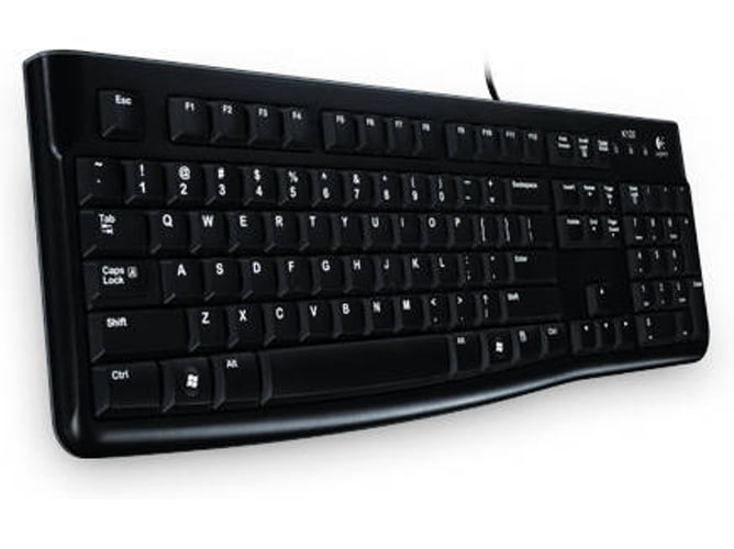 Teclado LOGITECH K120 (Con Cable - Layout Eslovaco)