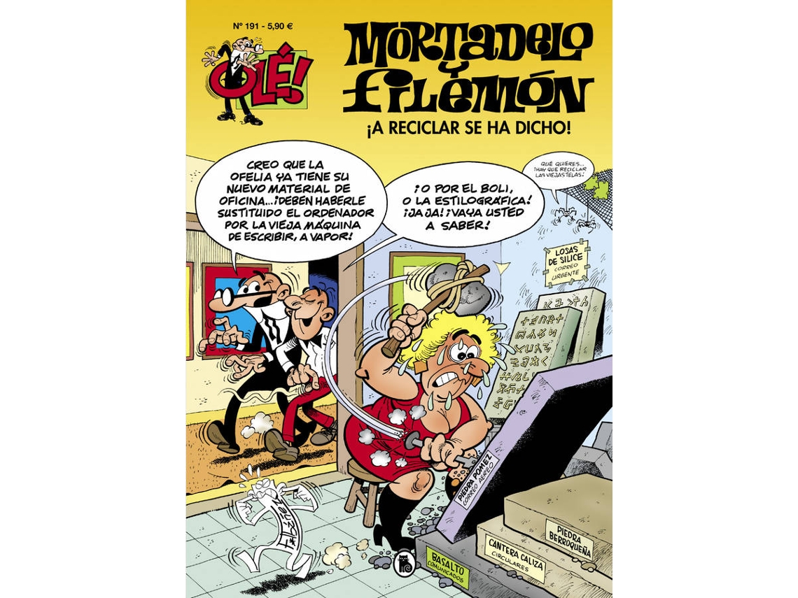 Libro ¡A Reciclar Se Ha Dicho! de Francisco Ibáñez (Español)