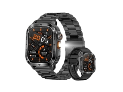 Linterna Smartwatch Ak80 400mah Batería Grande Yizhood (negra)