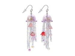 Pendientes de borla con forma de medusa, a la moda, fabricados en aleación práctica, ideales para uso diario y ocasiones especiales - Rosewell