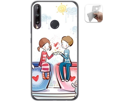 Carcasa Huawei P40 Lite E TUMUNDOSMARTPHONE Café Multicolor