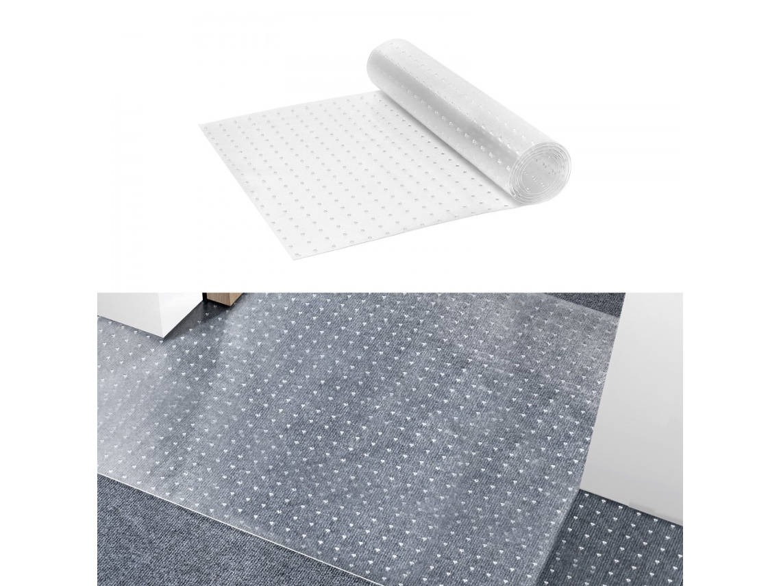 Tapete Protector para Mascotas 61x1.83m PVC Resistente con Textura 3D Tekmaquinas