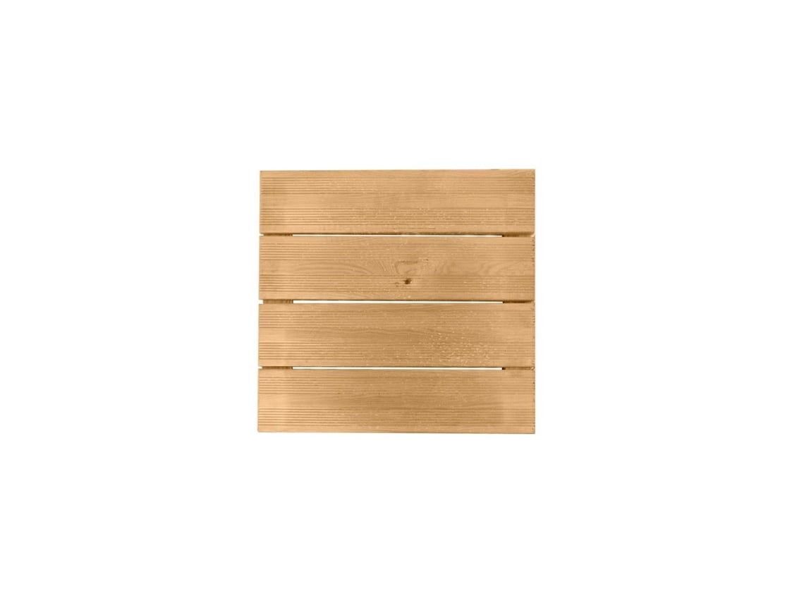 Baldosa de Pino Recta 100X100X3,6 Cm