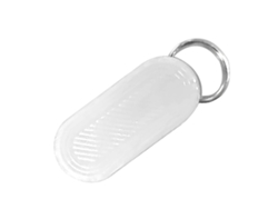 Frasco De Medicamentos Portátil Con Llavero, Mini Plástico, Para Viajes, Blanco