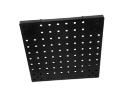 Panel Perforado Grande Plástico Negro Paredes Fácil Almacenar Instalación Sencilla Ideal Cocina Baño