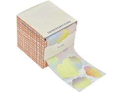 Papel Adhesivo Único Con Diseño De Nubes, De 7 Cm X 7 Cm, Fácil De Usar Para Estudiantes.