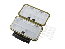 Danu26-caja De Almacenamiento Impermeable Para Equipo De Pesca Con 24 Compartimentos Color Verde Ejército