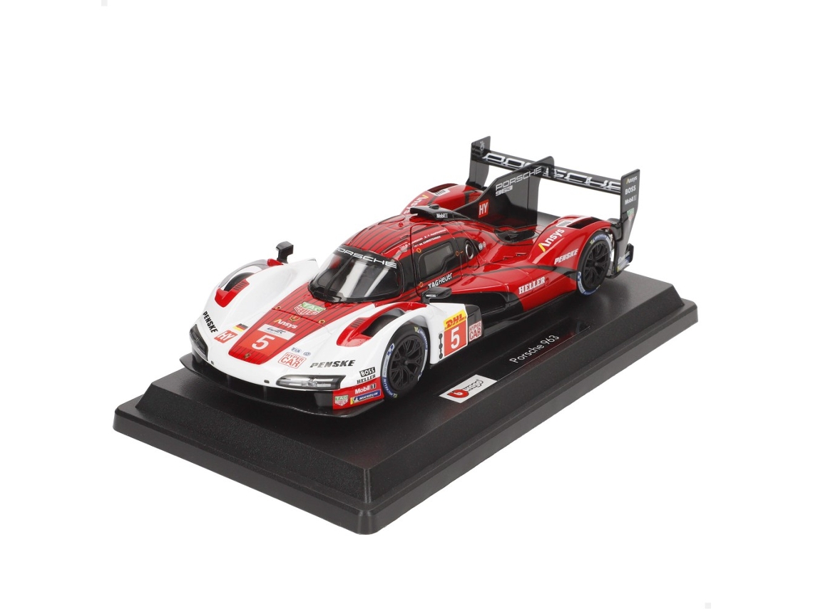 Burago Maqueta coche carreras Porsche 963 1:24