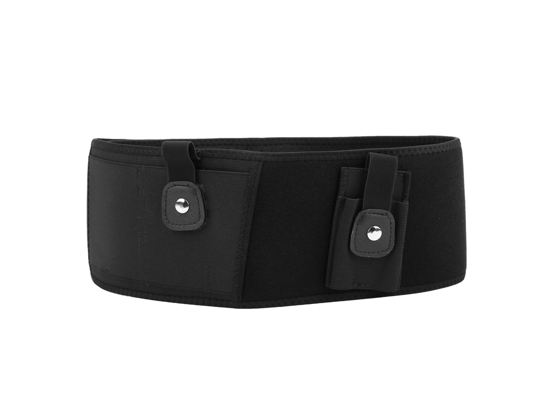Cinturón Táctico Multifuncional Para Exteriores De 100 Cm Con Funda Para Pistola, Transpirable, Color Negro.