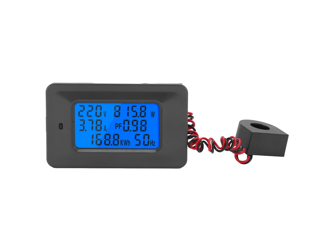 Monitor De Energía Eléctrica Digital Multifuncional, Medidor De Voltaje, Corriente Y Potencia, 110-250 V