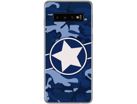 Carcasa Samsung Galaxy S10 Plus TUMUNDOSMARTPHONE Camuflaje 03 Multicolor