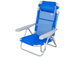 Silla de Playa AKTIVE 62608 Azul (60x78x108cm)