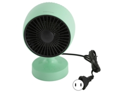 Calentador De Espacio Mini Portátil Con Función De Frío Y Calor, Ángulo Ajustable, Para Hogar Y Oficina, 100‑240v, Plug Ee.uu., Verde