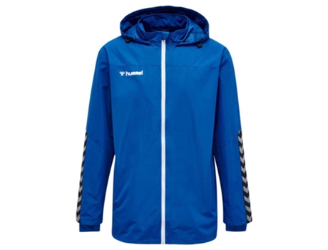 Abrigo para Hombre HUMMEL Authentic All Weather Azul para Fútbol (S)