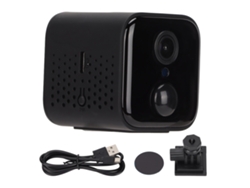 Câmera De Segurança Residencial Ip Mini Wifi 1080p Com Detecção De Movimento E Monitor Bebê