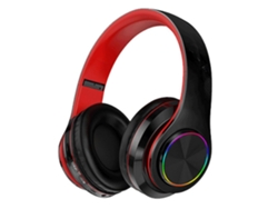 Auriculares Bluetooth Sobre la oreja con micrófono Estéreo plegable y liviano