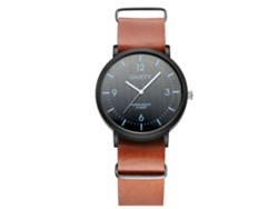 Reloj Hombre De Moda Con Correa Pu Analógico De Cuarzo Para Uso Casual (marrón)