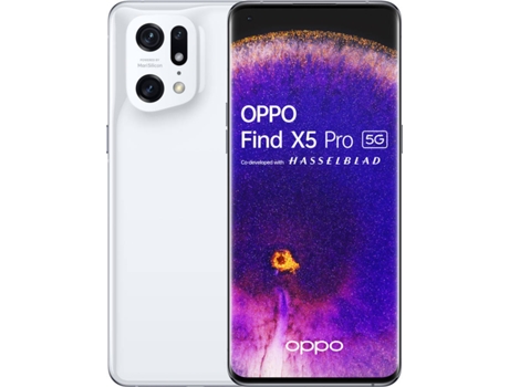 Smartphone OPPO Find X5 Pro (6.7'' - 12 GB - 256 GB - Blanco)