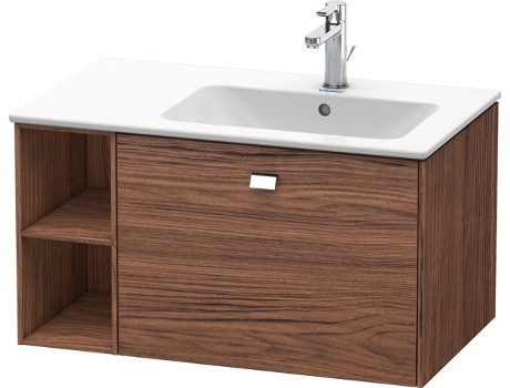 Neceser de pared DURAVIT Brioso 82,0 x 47,9 cm 1 extraíble estantería lateral lavabo a la derecha para lavabo ME by Starck 234683