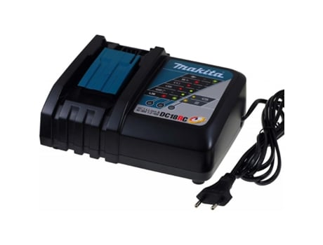 Cargador MAKITA para baterías tipo bloco 14,4V-18V Li-Ion/ 7,2-14,4V NiMH Color azul