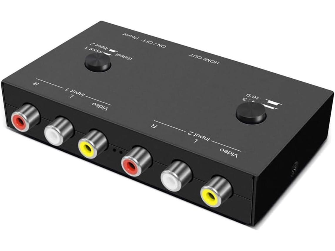 Compatible Vía Av, Convertidor De Señal Multifunción De 2 Vías (2av).