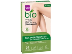 Bandas Depilatorias TAKY Bio Natural (20 Unidades)