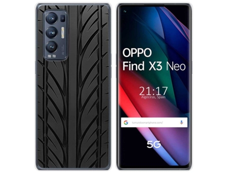 Carcasa Oppo Find X3 Neo TUMUNDOSMARTPHONE Dibujos Multicolor