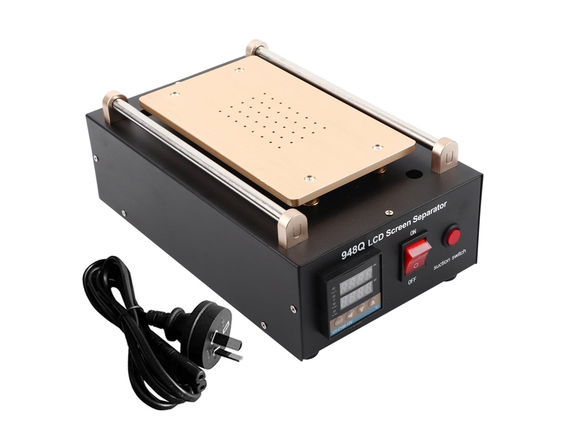 Máquina De Reparación Separadora De Pantallas Lcd De 7 Pulgadas Para Teléfonos Móviles Mobile Phone Vacuum 220v 400w Negro