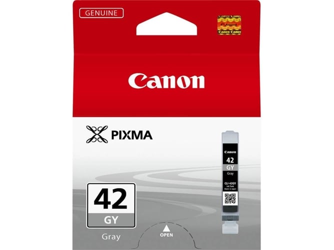 Cartucho de tinta Original CANON CLI-42 Gris para PIXMA PRO-100, PRO-100S