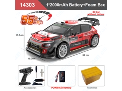 Coche RC 3S sin escobillas Hypergo 14210 14209, todoterreno de carreras, derrape, camión de alta velocidad, juguete para niños Aeuzwr