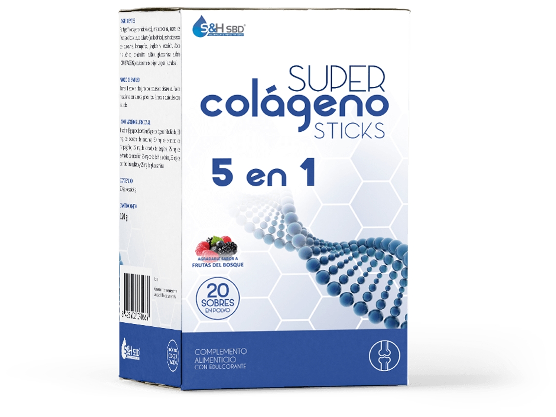 Super Colágeno 5 en 1 Sticks CIÊNCIA SALUD