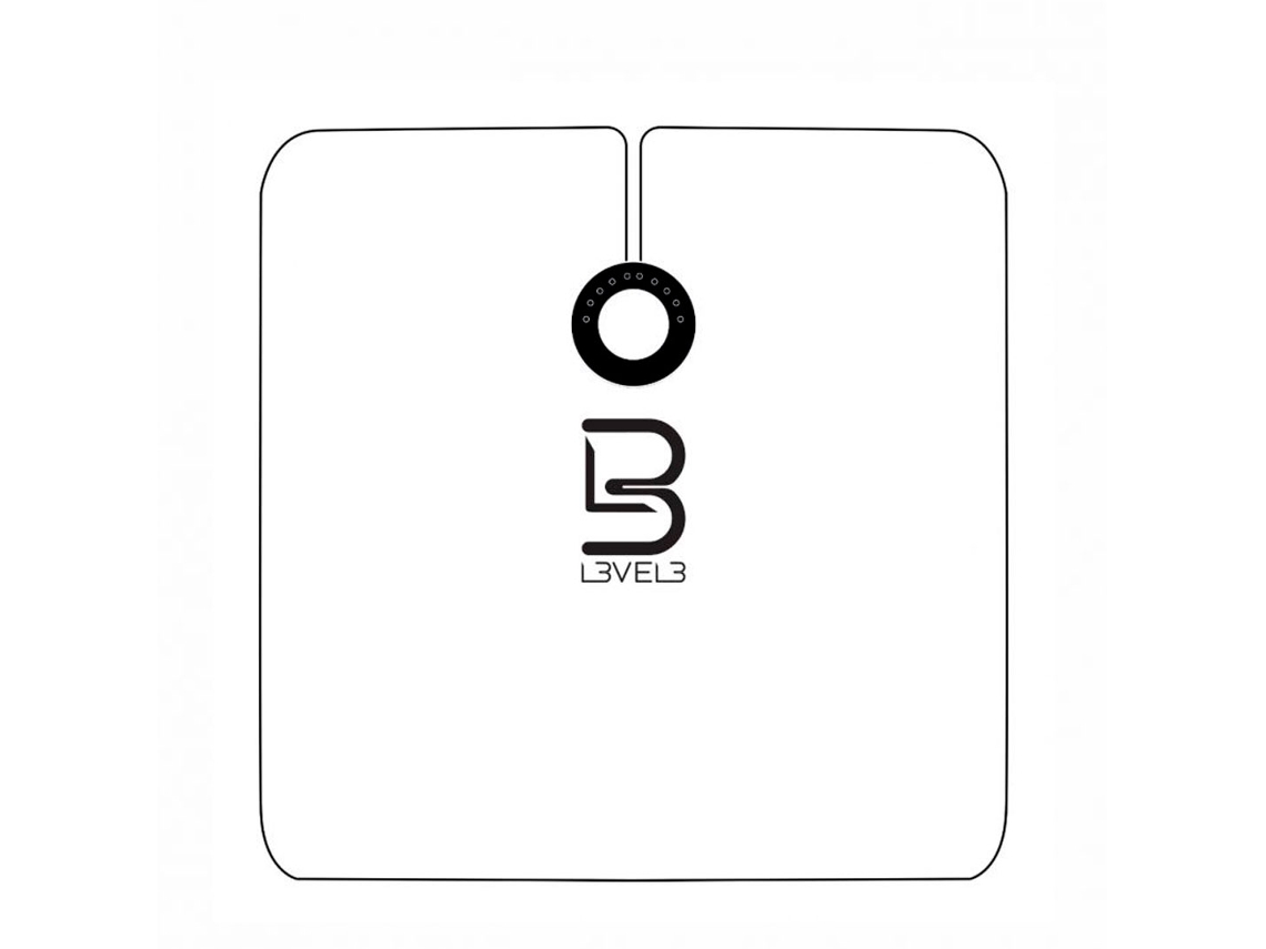 Level3 Capa Cuello de Goma Blanca