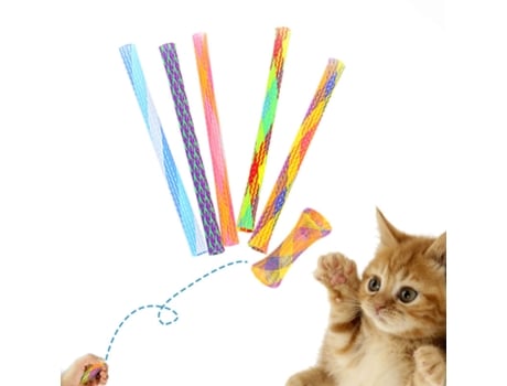 Juego de 10 varitas de juego para gatos