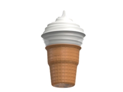 Esta heladera casera de 450 ml permite preparar helados, postres congelados, batidos y yogur helado.