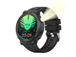 Reloj inteligente con diseño resistente para deportes y fitness, adecuado para gimnasios, actividades al aire libre, ejercicio y deportes Yizhood