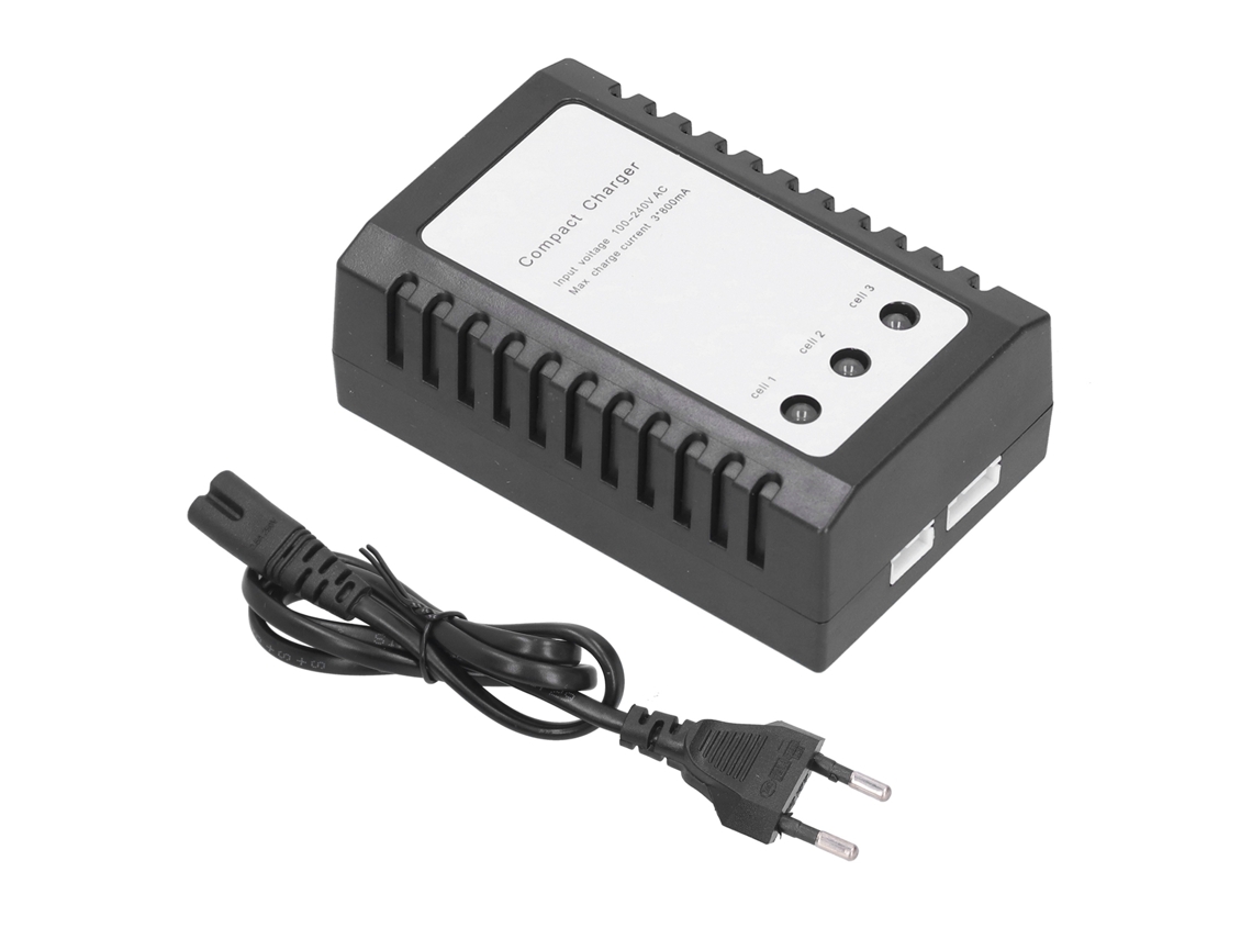 Cargador De Baterías De Litio B3 2s-3s Con Balanceo Simple, Adaptador De Corriente De 10 W, 110-240 V