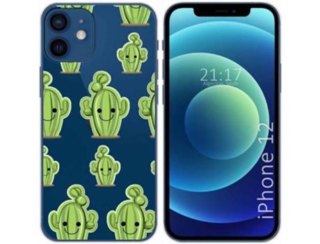 Carcasa iPhone 12 / 12 Pro (6.1) TUMUNDOSMARTPHONE Cactus Multicolor