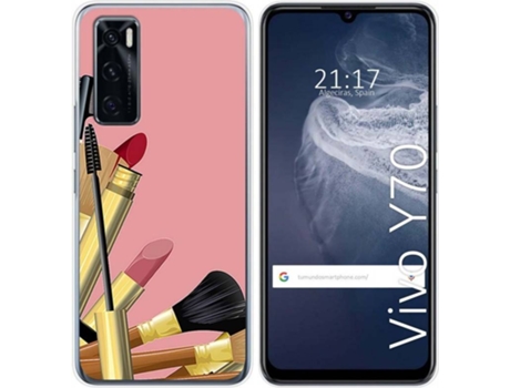 Carcasa Vivo Y70 TUMUNDOSMARTPHONE Brochas Multicolor